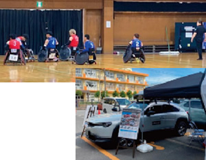 「車いすラグビーイベント」協賛